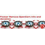 Footer Remove OpenCart info and donation (vQmod)